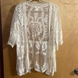 Lace cardigan